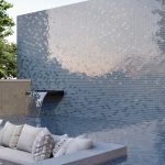 Morning Sky Mixed 1-1/2″ x 3″ (Reflections Series) Glass Pool Tile