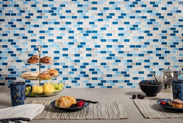 Big Sky 3/4″ x 1-5/8″ (Tides Series) Glass Pool Tile