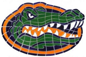 alligator pool mosaics