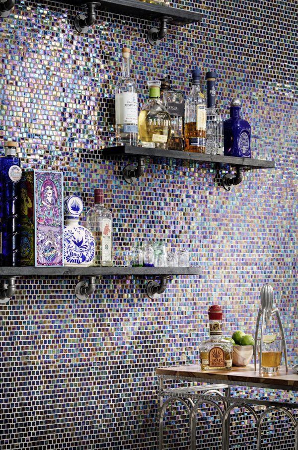 Disco 5/8″ x 5/8″ (Opal Solids) Glass Pool Tile