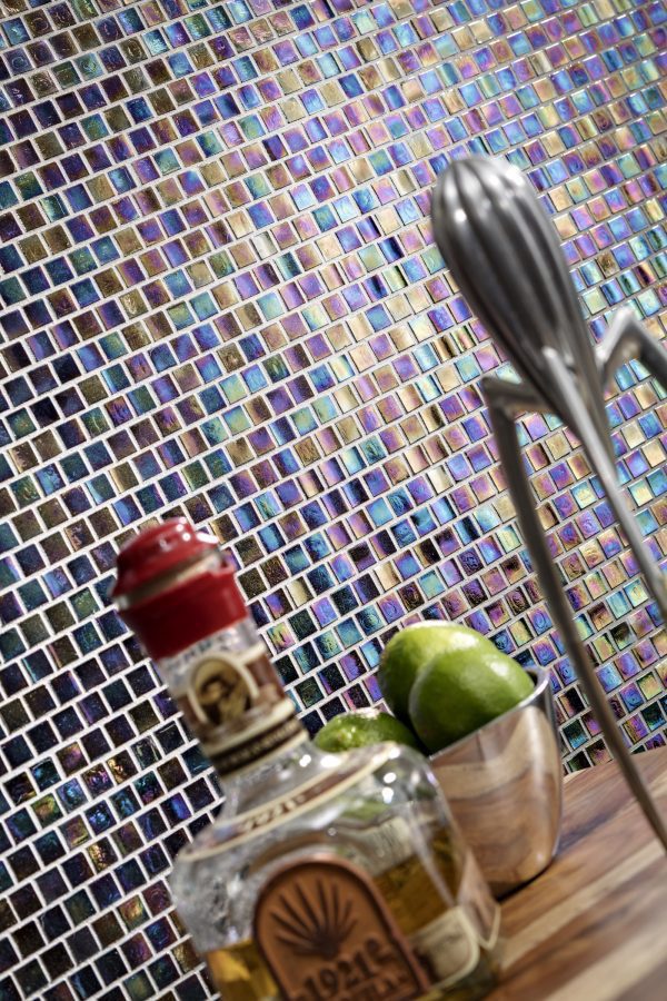 Disco 5/8″ x 5/8″ (Opal Solids) Glass Pool Tile