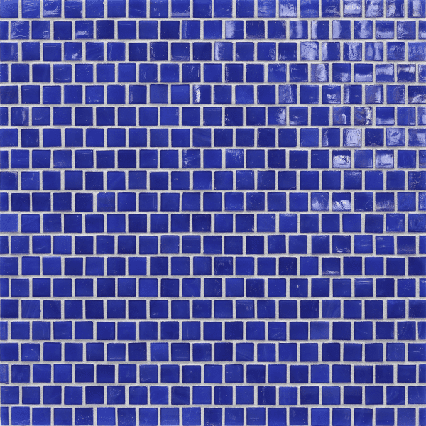 Memphis Blues 5/8″ x 5/8″ (Opal Solids) Glass Pool Tile