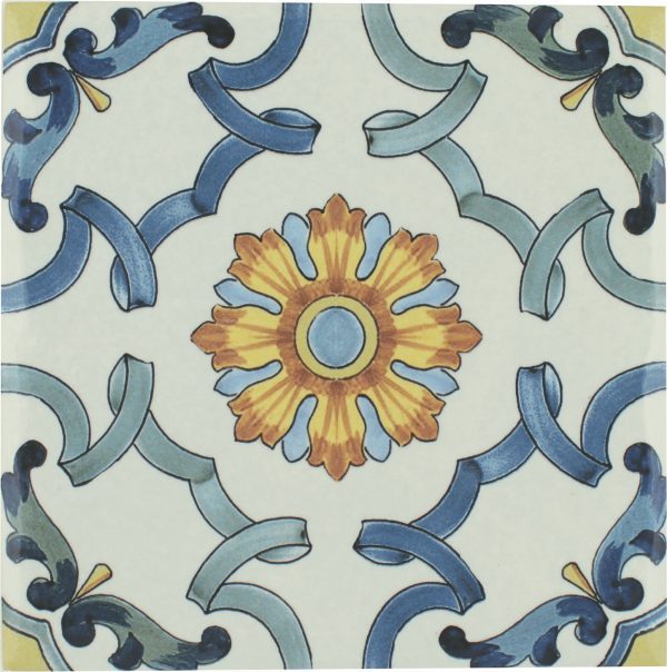 Maioliche 3 6″ x 6″ (Maioliche Series) Porcelain Pool Tile