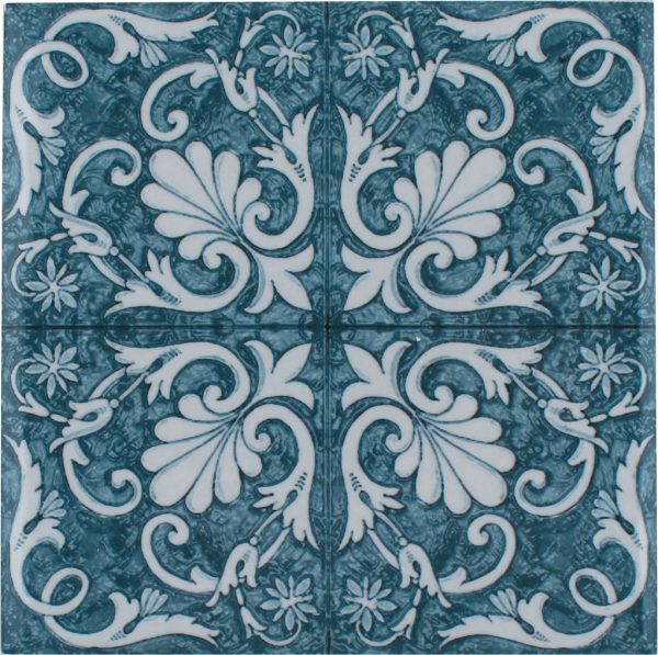 Maioliche 5 6″ x 6″ (Maioliche Series) Porcelain Pool Tile