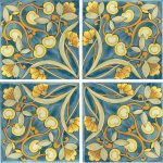 Maioliche 1 6″ x 6″ (Maioliche Series) Porcelain Pool Tile