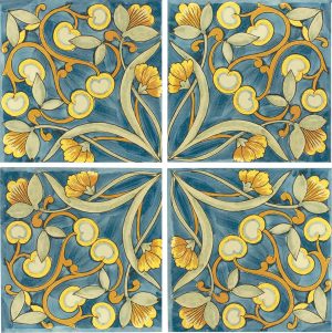 Maioliche 1 6″ x 6″ (Maioliche Series) Porcelain Pool Tile