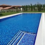 Blue Mix 1″ x 1″ (Okyanus Series) Glass Pool Tile