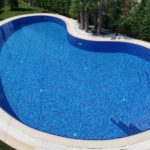 Blue Mix 1″ x 1″ (Okyanus Series) Glass Pool Tile