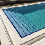 Light Blue 1″ x 1″ (Artistic Series) Glass Pool Tile
