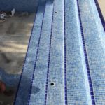 Light Blue 1″ x 1″ (Artistic Series) Glass Pool Tile