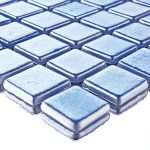 Light Blue 1″ x 1″ (Artistic Series) Glass Pool Tile
