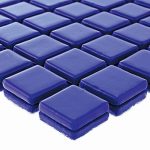 Cobalt 1″ x 1″ (Okyanus Series) Glass Pool Tile