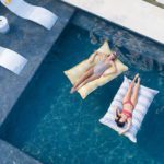 Laze Pillow Pool Mosaic