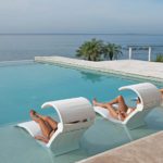 Ledge Lounger Signature Chaise Deep Pool Mosaic