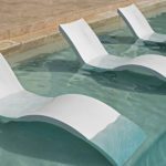 Ledge Lounger Signature Chaise Deep Pool Mosaic