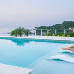 Ledge Lounger Signature Chaise Deep Pool Mosaic