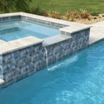 Morning Fog 2″ x 4″ (Dimension Series) Glass Pool Tile