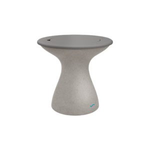 Gray Lid / Sandstone Base