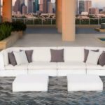 Ledge Lounger Signature Coffee Table Pool Mosaic