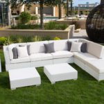 Ledge Lounger Signature Coffee Table Pool Mosaic