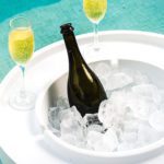 Ledge Lounger Signature Ice Basin with Lid Pool Mosaic