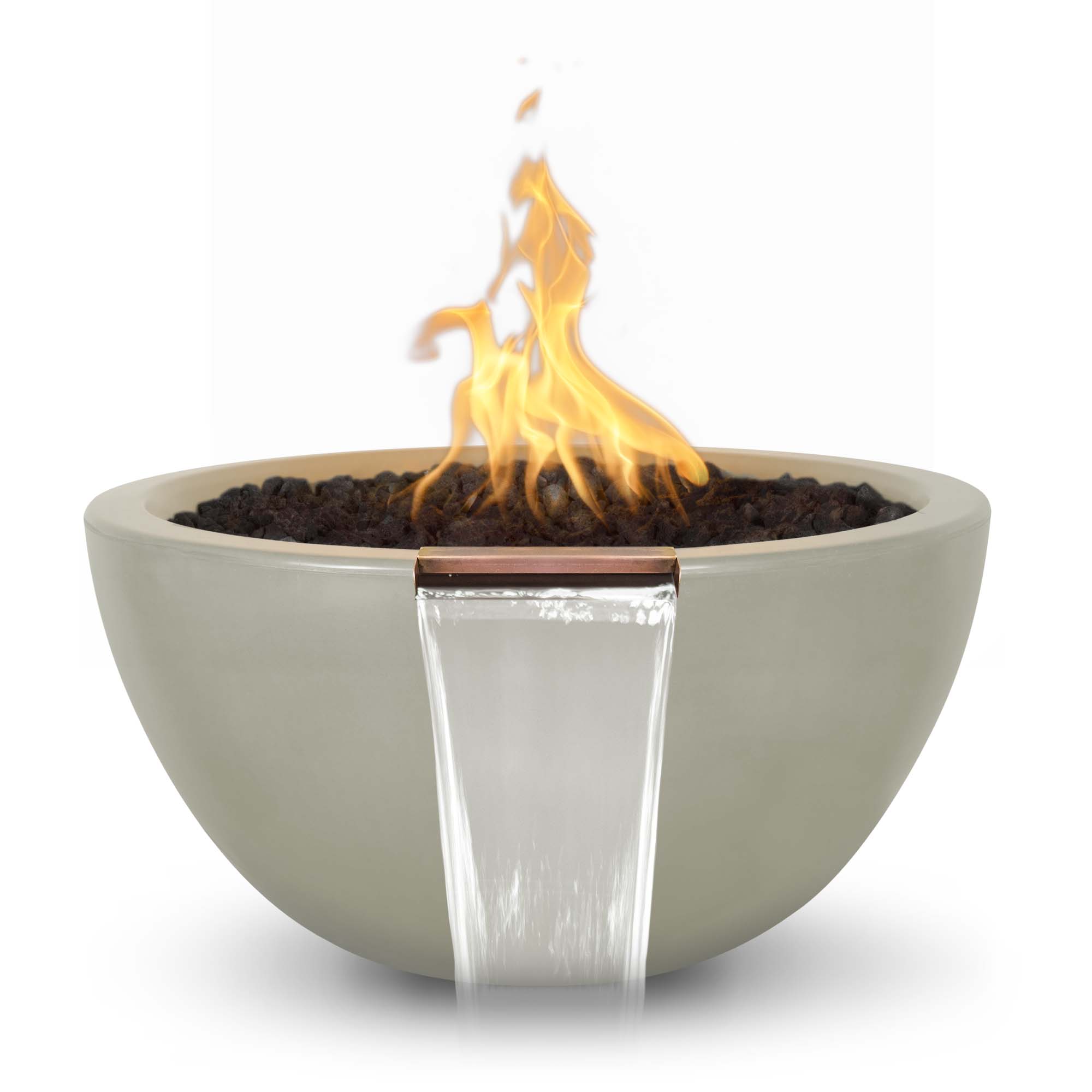 Luna Fire and Water Bowl - Ash