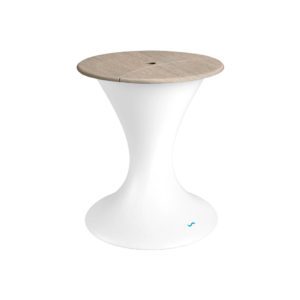 Wheat Lid / White Base