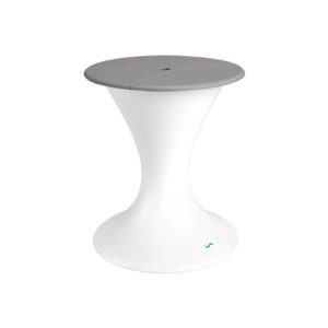 Gray Lid / White Base