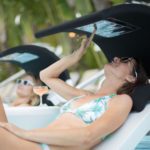 Ledge Lounger Signature Chaise Shade Pool Mosaic