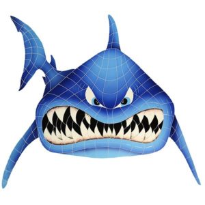 Photo of in your face shark pool mosaic