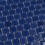 Blue 1″ x 1″ (Serenity Series) Glass Pool Tile