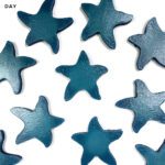 Glow in the Dark Mini Starfish Pool Mosaic