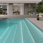 Tiffany 6″ x 6″ (Reef Relief Series) Porcelain Pool Tile