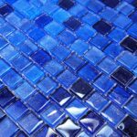 Deep Sea 1″ x 1″ (Crystal Water Series) Glass Pool Tile