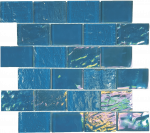 Bimini Blue 2″ x 3″ (Nautical Series) Glass Pool Tile