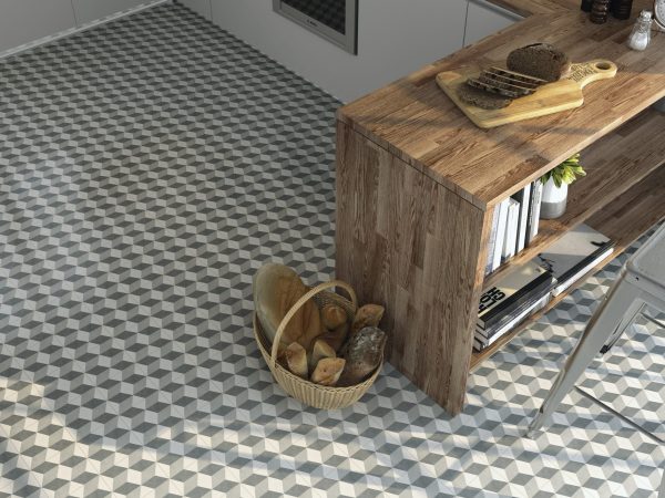Brina 6″ x 6″ (Fiore Series) Porcelain Pool Tile