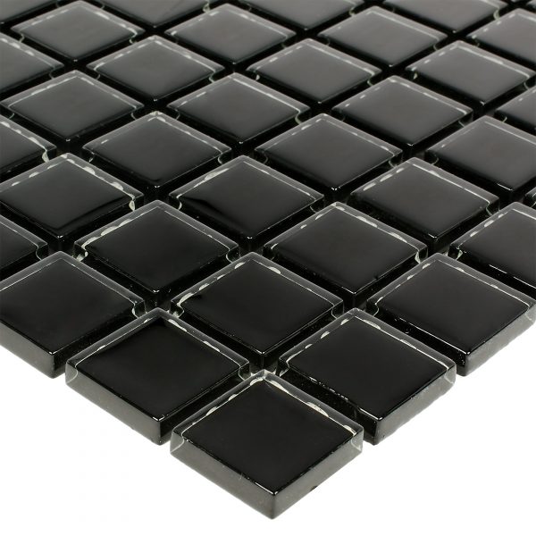 Deep Ocean 1″ x 1″ (Splash Series) Glass Pool Tile