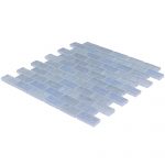 Glacial Seas 1″ x 2″ (Splash Series) Glass Pool Tile