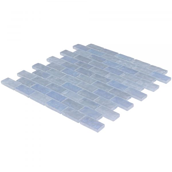 Glacial Seas 1″ x 2″ (Splash Series) Glass Pool Tile