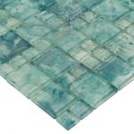 Island Turquoise Mixed (Splash Series) Glass Pool Tile