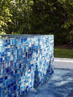 Neptune Blocks Mixed (Splash Series) Glass Pool Tile
