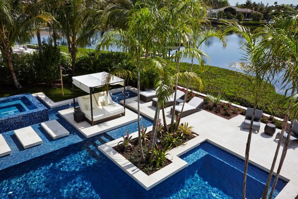 Neptune Blocks Mixed (Splash Series) Glass Pool Tile