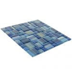 Neptune Blocks Mixed (Splash Series) Glass Pool Tile