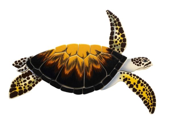 Loggerhead Turtle Pool Mosaic