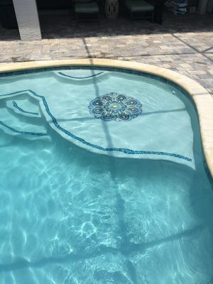 Joyful Soul Mandala Pool Mosaic