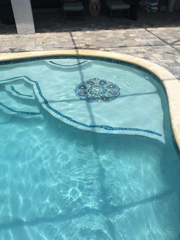 Joyful Soul Mandala Pool Mosaic