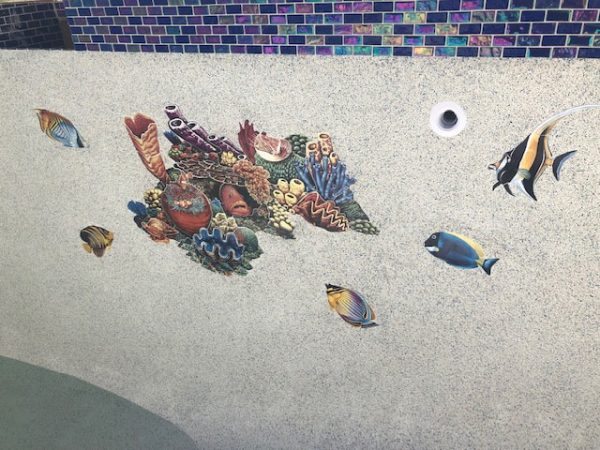 Coral Reef C Pool Mosaic