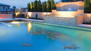 Coral Reef A Pool Mosaic