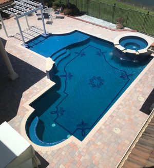 Paramount Accent Pool Mosaic