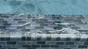 Slate 1″ x 2″ (Galaxy Series) Glass Pool Tile